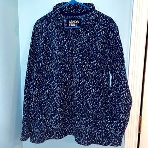Soft pull over jacket